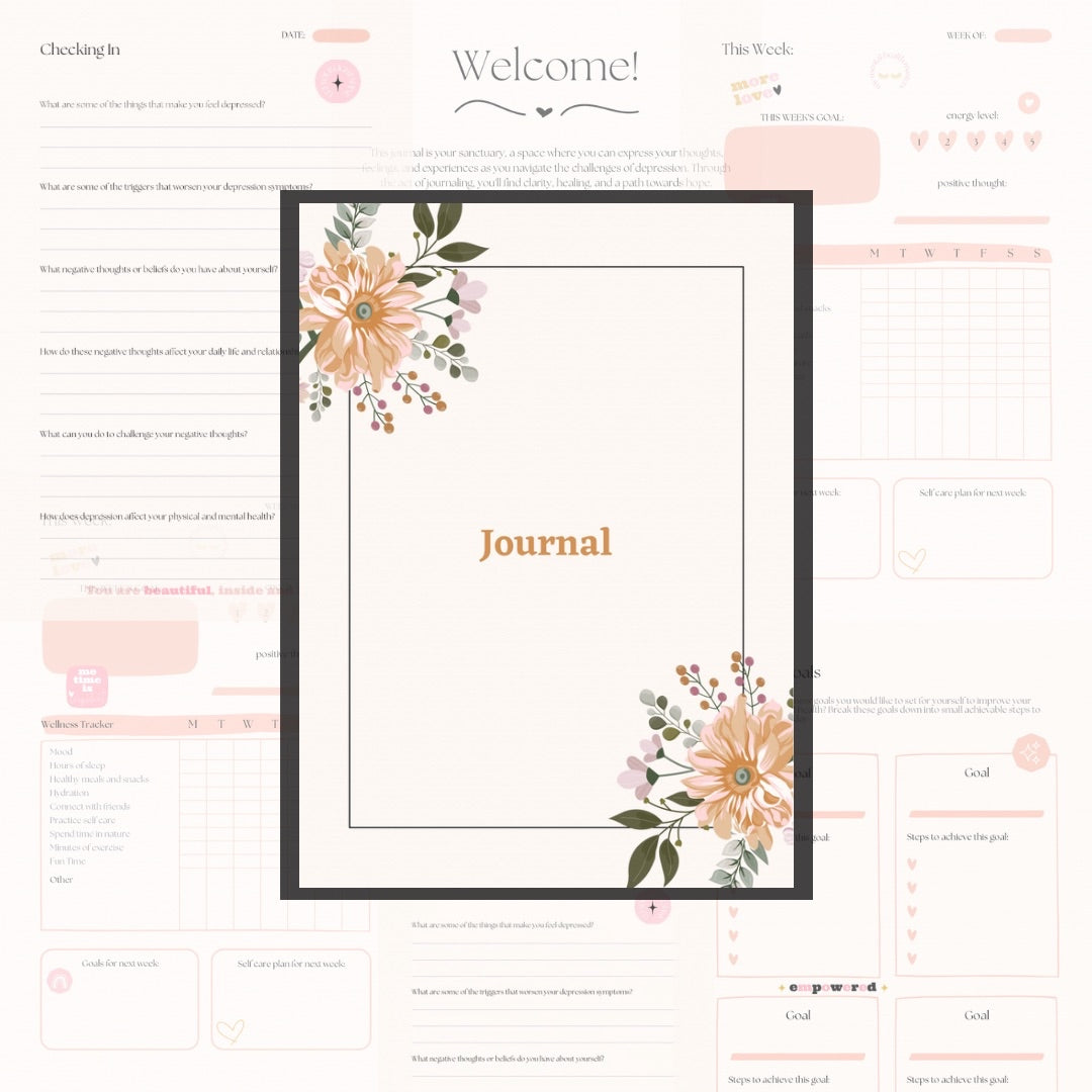 Daily Depression Digital Journal-Digital