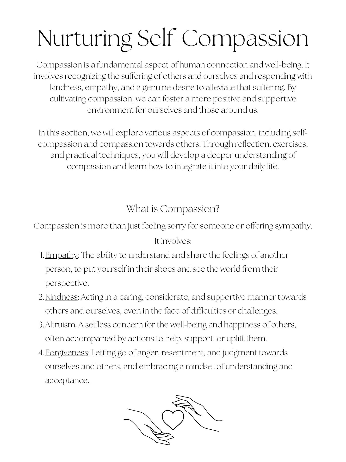 Unleashing Your Inner Power: Self Esteem Workbook