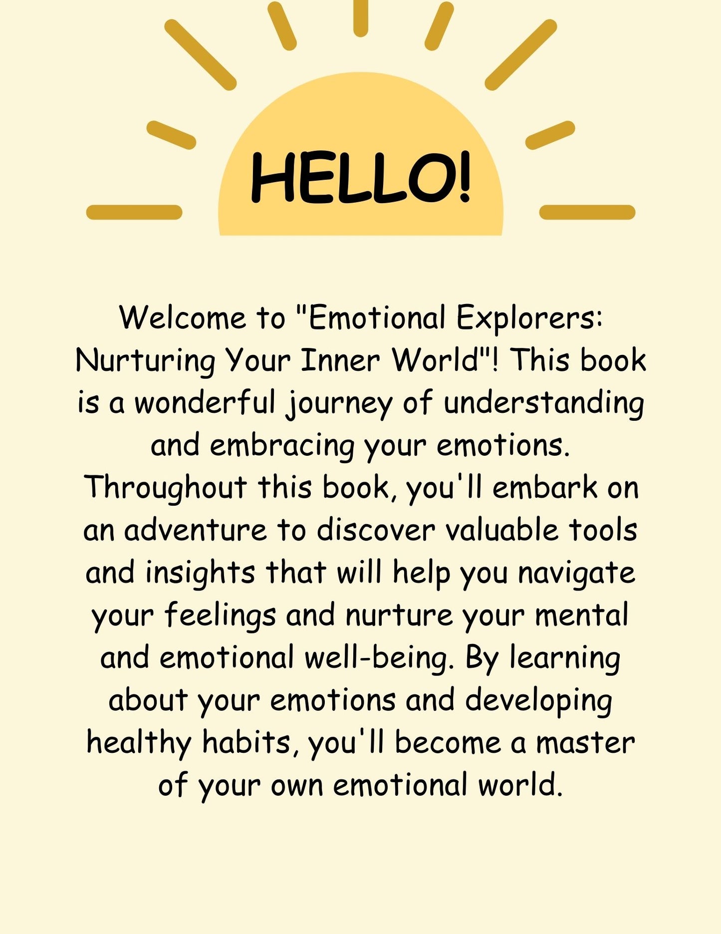 Emotional Explorers:  Nurturing Your Inner World